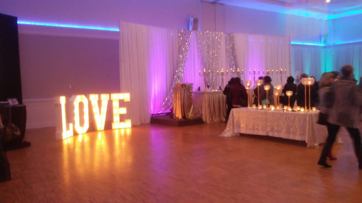 Read more about the article Toronto Marquee Letters for Wedding and Events
